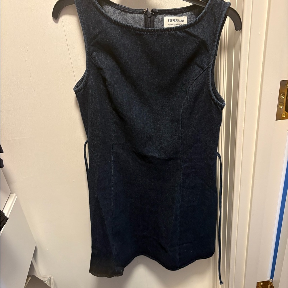 Peppermayo Denim Blue Dress